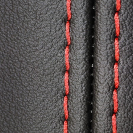 Back injection of decorative seam